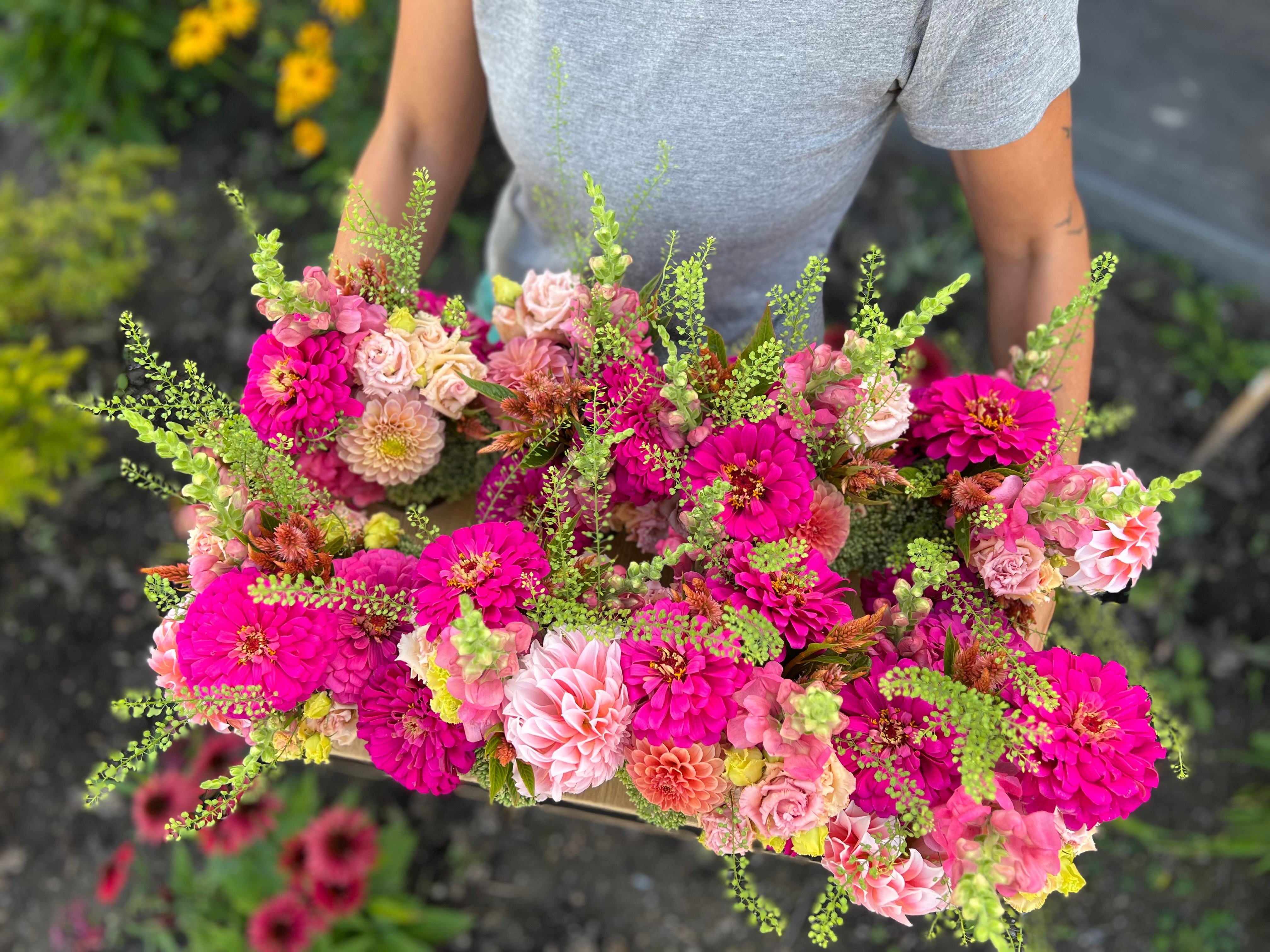 Mason Jar Arrangements