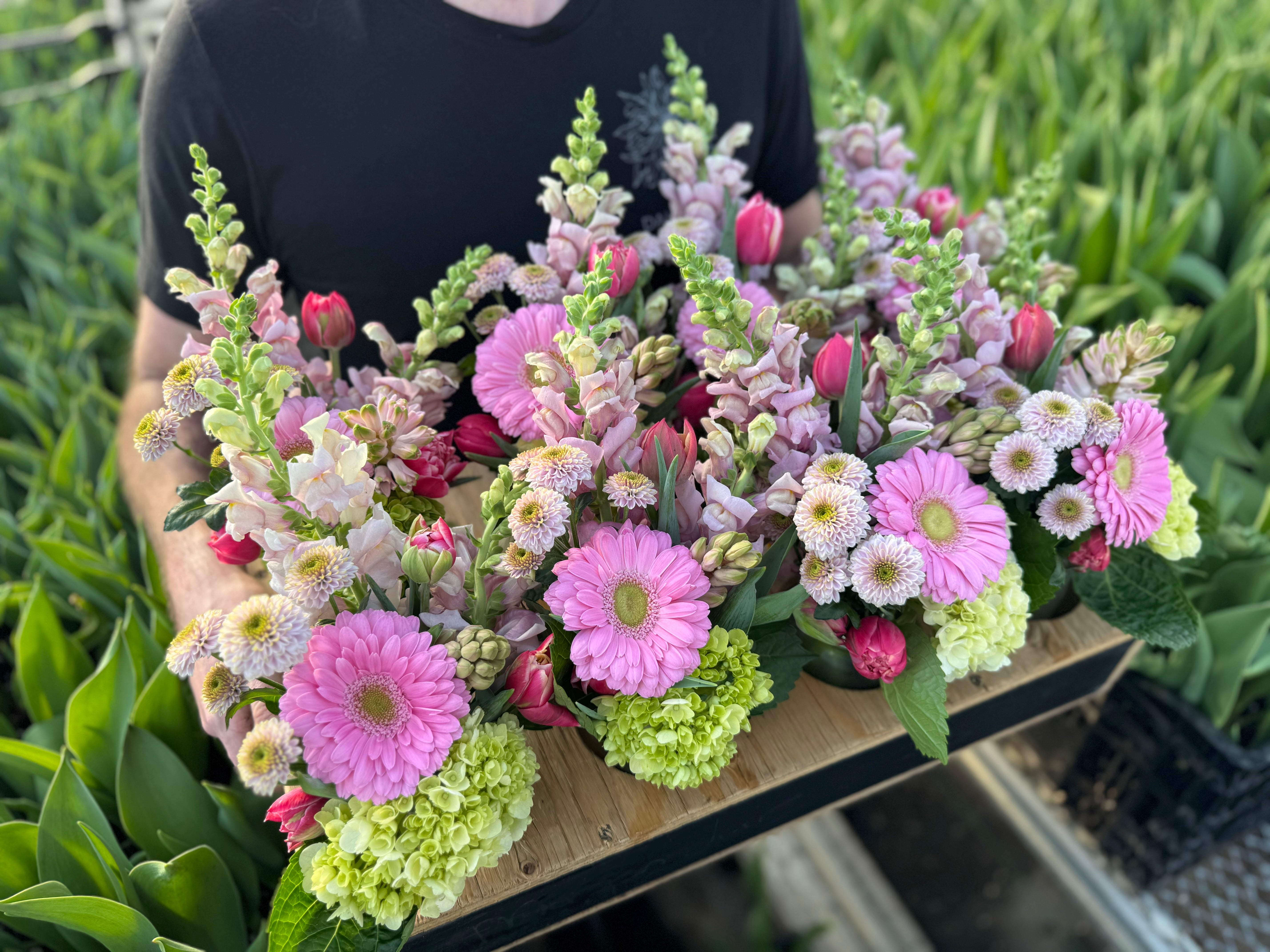 Mason Jar Arrangements