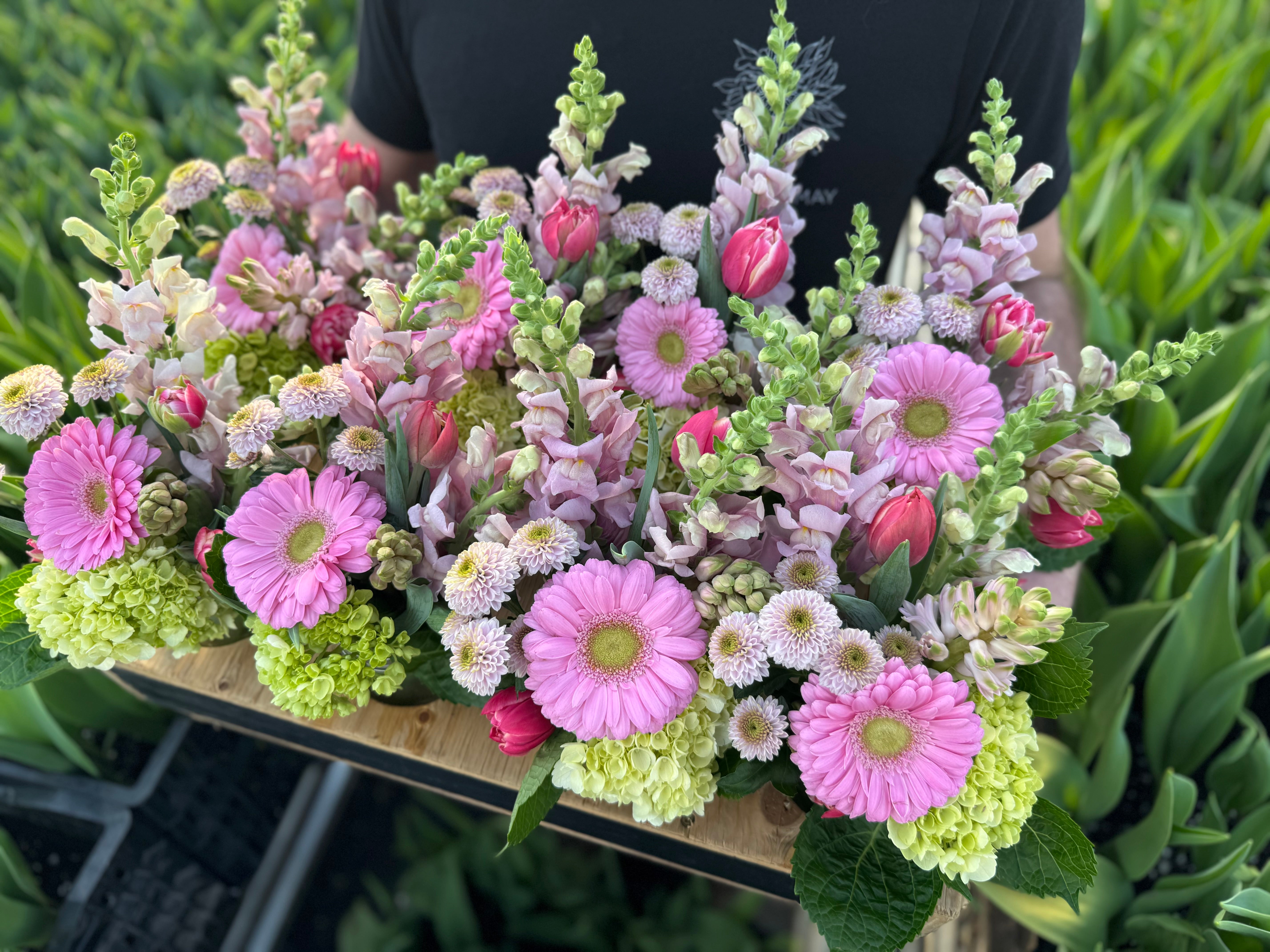 Mason Jar Arrangements