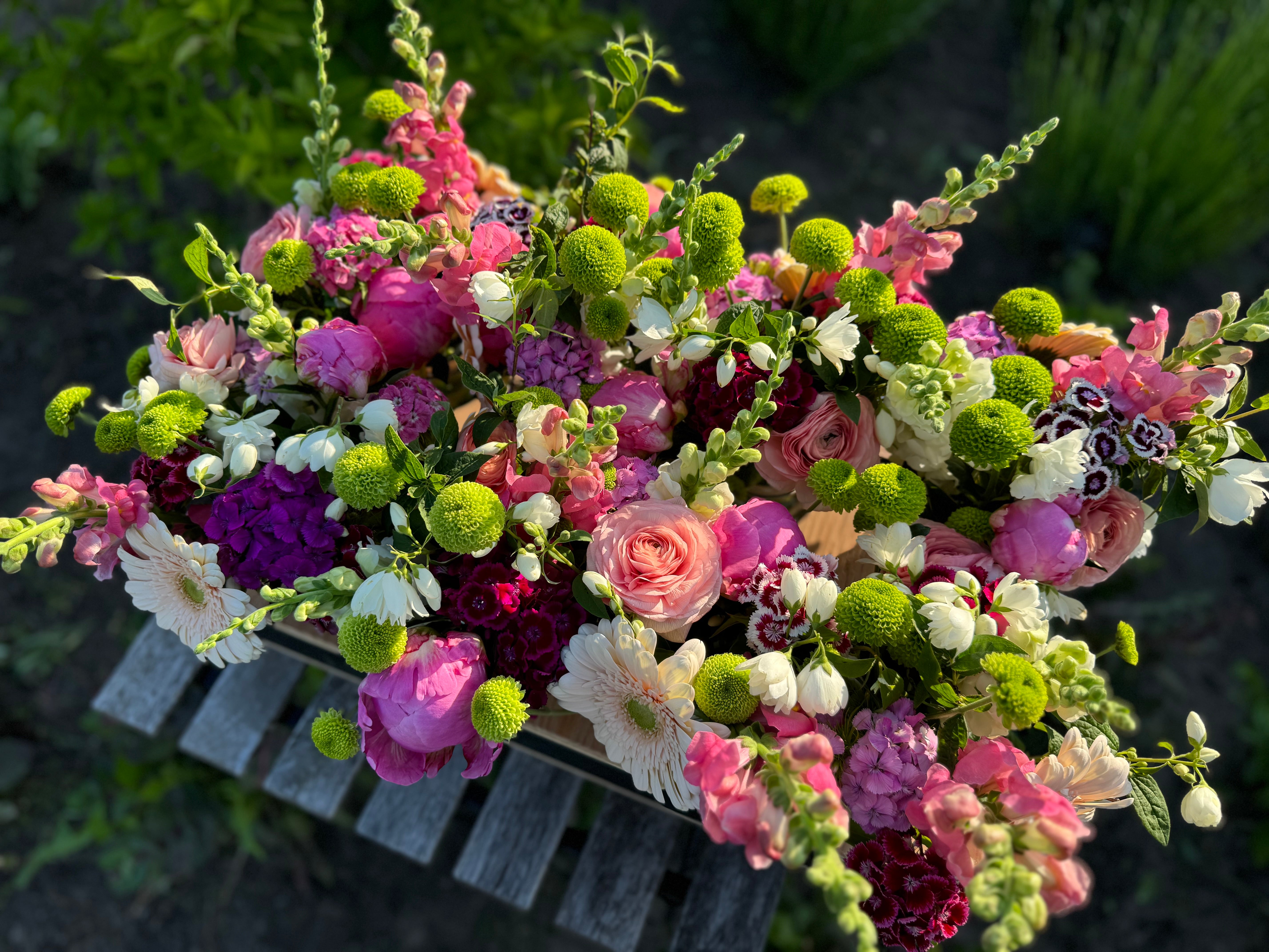 Mason Jar Arrangements